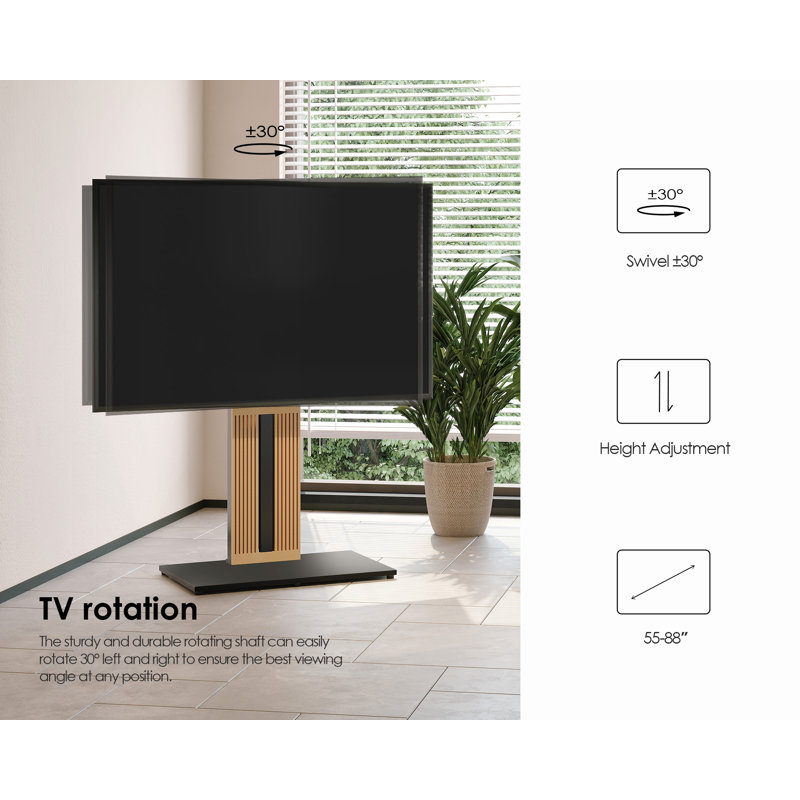 Latitude Run® Jakayla Floor TV Stand for 55-88 Inch TV